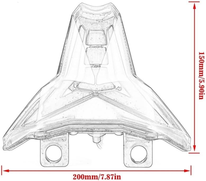 バイク 会い の方向指示器 オートバイテールライトブレーキ